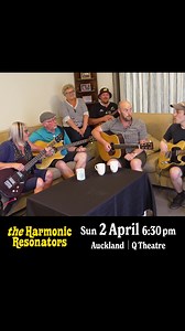 A classic kiwiana spectacle full of harmonies, banter, country classics and Waiata Māori 🎤 The Harmonic Resonators live at Q Theatre on April 2 at 6:30pm! | The Harmonic Resonators