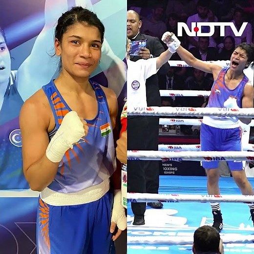 India's Nikhat Zareen Wins Gold At Women's World Boxing Championships