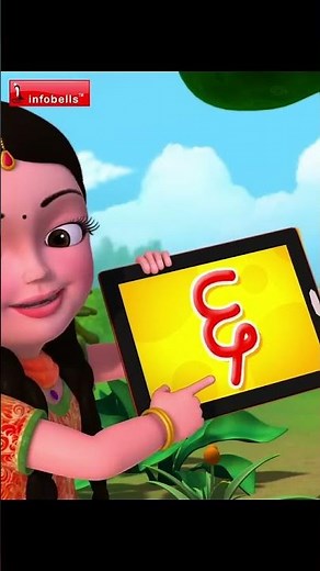 Ginti | Learn Hindi Numbers 1- 10 | Hindi Rhymes & balgeet | Infobells #hindirhymes #balgeet