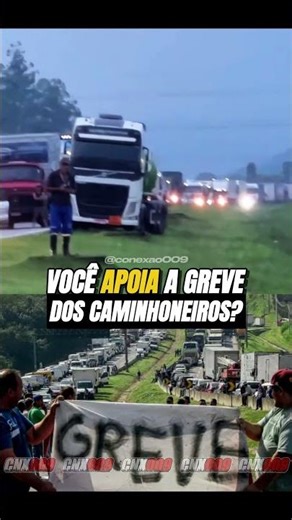 Do you support the TRUCK DRIVERS' STRIKE? #shorts #brazil