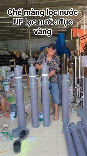 UF water filter membrane filters cloudy yellow water