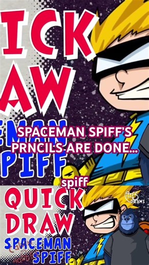 It’s time to ink Spaceman Spiff!