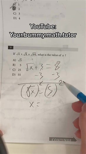Equations. #CODSquadUp #school #sat #psat #math #yourbummymathtutor #caryhan #study | Math Hack