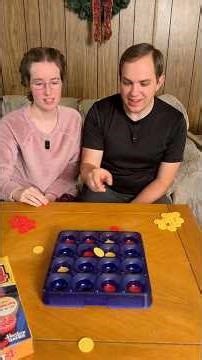 What a frenzy! ￼Connect 4 Game Night! #boardgames