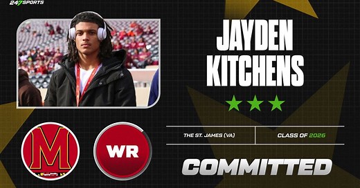 Local WR Jayden Kitchens commits to Maryland, explains decision to join Terps