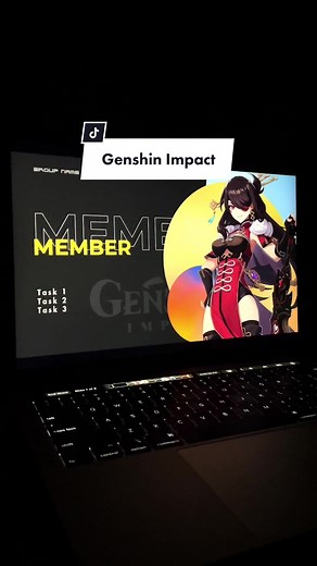 Hướng Dẫn Làm PowerPoint Genshin Impact