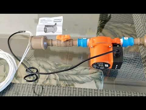 INSTALAÇÃO DE BOMBA PRESSURIZADORA