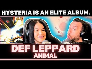 Our First Time Reaction To: Def Leppard – Animal | 80s Arena Rock Anthem