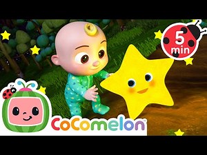 Twinkle Twinkle Little Star | COCOMELON 🍉 | Bedtime Sleep Music | Baby & Kids Songs