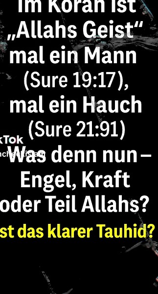 Islamisches Dilemma: Ist das klarer Tauhid?