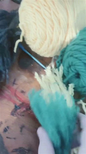 POV me working on my alien tail