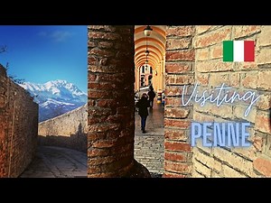 i lost heart and lungs here...but it was worthy-Penne one of the most beautiful italian villages