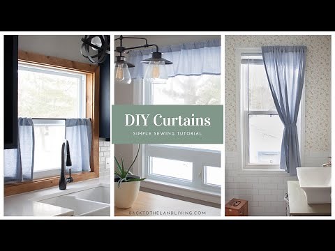 How To Make Curtains | Simple Sewing Tutorial