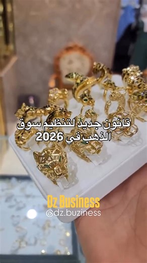 Dz Business on Instagram‎: "⁨ قانون جديد لتنظيم سوق الذهب في 2026 تعليق: ‪@sabri_compta_conseils‬ #ذهب #or #gold #الذهب_الجزائري #dzbusiness⁩"‎