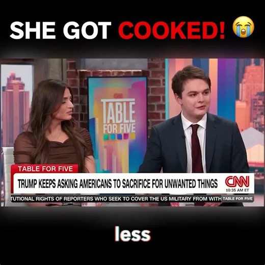 She really thought she could defend Trump 🤦‍♂️