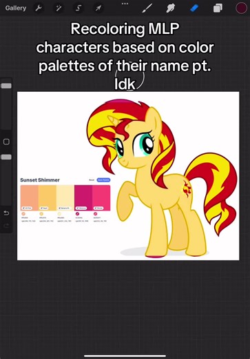 Recoloring My Little Pony Characters: Trixie's Transformation