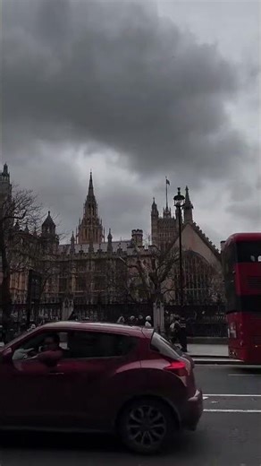 Clouds Over Big Ben 🌥️✨ | Elizabeth Tower