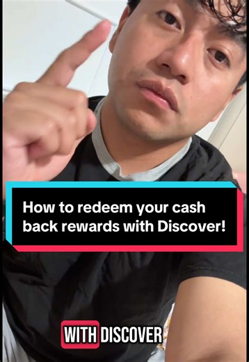 How to redeem your cash back rewards with Discover! #cashback #creditcards
