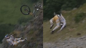 Big Mistake: Dude Gets The Skeletal Structures Rocked Out Of Him During A Bike Accident Down This Mountain!