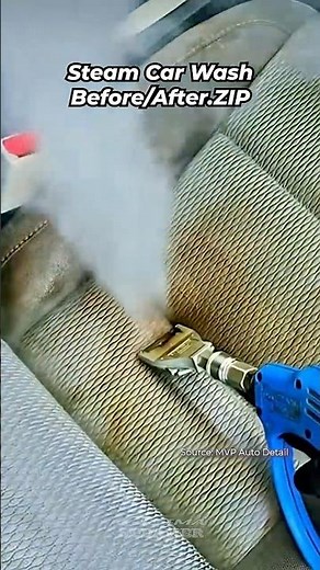 Steam Car Wash Machine Transforms 4 Different Surfaces #shorts #optimasteamer #steamcarwash
