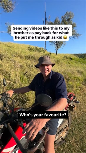 Naomi | Farmer’s Daughter on Instagram: "Not me sending videos to my brother all day long while I’m working with Dad on the farm and he’s not….. #familyfarm #fatherdaughter #farming #queenslandfarm #hay #hay4sale #darlingdowns #hayforhorses"