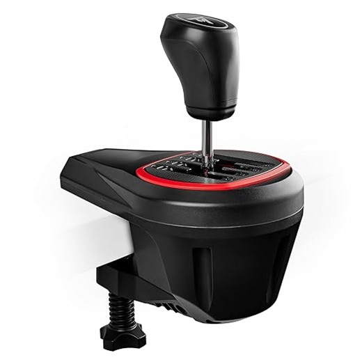 Thrustmaster TH8S Add-On Shifter – 8-Gang H-Schaltkulisse für Racing-Simulatoren – Plug & Play mit Direct-Cut-System – Offizielle Kompatibilität für PS5, Xbox & PC
