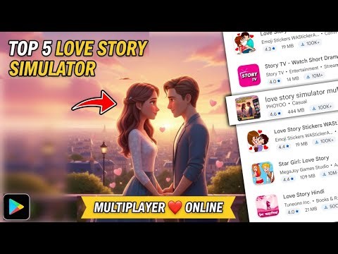 Multiplayer Love Story Simulator Games for mobile android | top 5 love story simulator games mobile