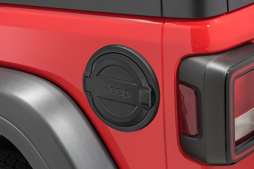 Mopar 82215123 Black Fuel Door for 18-22 Jeep Wrangler JL