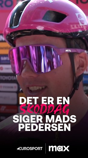 Mads P. er ikke begejstret for dagens etape 😂 Se den helt eksklusivt på Kanal 5, Eurosport 1 og Max! | Eurosport Cykling