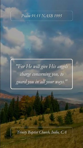 Psalm 91:11 – God’s Care For You ✝️