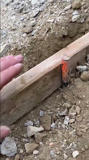Simple method for pulling out metal stakes #shorts