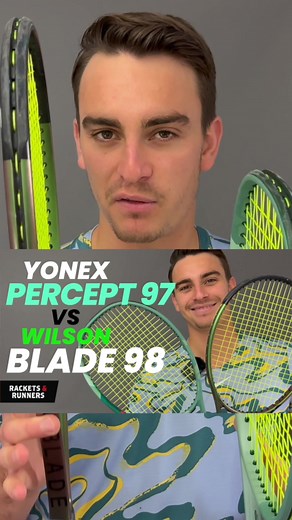 Best Control Rackets on the Market: the Wilson Blade 98 🆚 Yonex Percept 97. From power-packed shots to precision plays, Luca Berg dives deep into the key differences that make these rackets stand out. Click the link in our bio to watch the full video now! 🔗 #WilsonBlade98 #YonexPercept97 #RacketReview #racketsandrunners