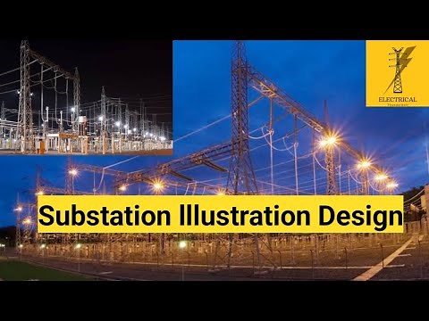 Complete Electrical Substation illustration Design as per Standard | Lighting Design Calculation