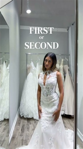 Which wedding dress should I choose? #shorts