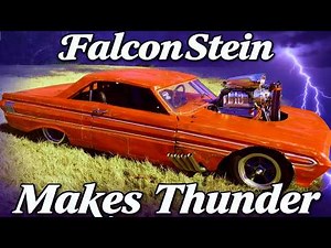 Monster Truck Motor In A Falcon Rat Rod - First Crank And Show