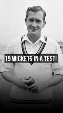 19 Wickets in a single test #cricket #testcricket