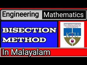 Bisection method in malayalam