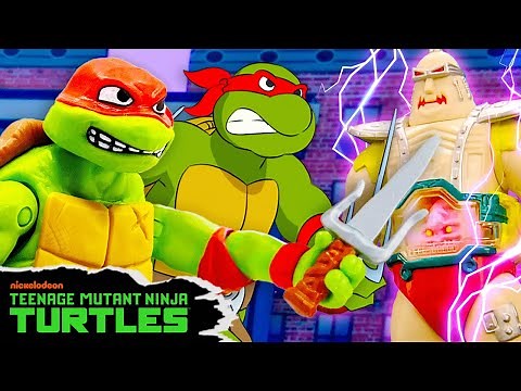 Turtle TOYS Collide in TMNT Crossover 💥 (Part 1) | Teenage Mutant Ninja Turtles