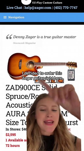 Zager Guitars on TikTok