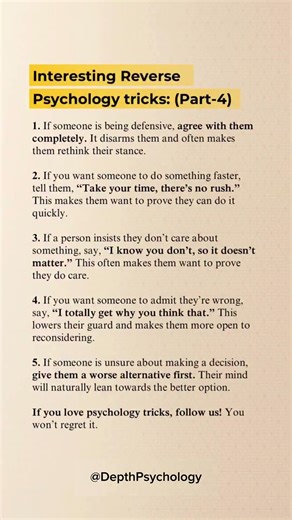 Interesting Reverse Psychology Tricks (Part-4) #quotes #wisdom #psychology #life #selfdevelopment