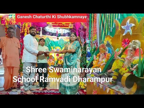 Celebrating Ganesh Chaturthi: Rituals, Traditions & Joy Swaminarayan School #mandir #gurukul #valsad