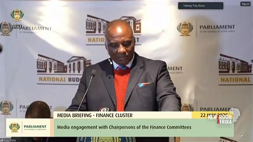 [WATCH] Finance Portfolio Committee chairperson Joe Maswanganyi says it can't be right that when the government wants to raise tax there are threats of protests. He says the state will at some point collapse if run on the 'populism' that there will never be a tax increase. "You are not going to run a state based on populism." #Newzroom405 | Newzroom Afrika