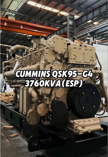 Cummins QSK95-G4 Engine for Enhanced Power Generation