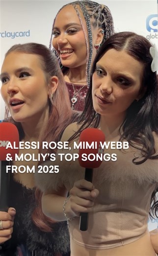 Alessi Rose, Mimi Webb & Moliy reveal their top songs and albums from 2025 at Capital's #JingleBellBall 👀 | The Hook