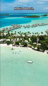 Matira Beach, Bora Bora. #reise #urlaub #reiseziele #travel