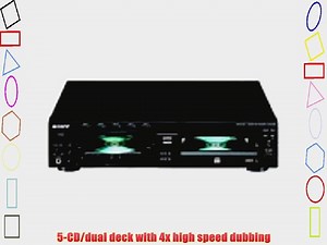 Sony RCD-W500C CD Player / Recorder