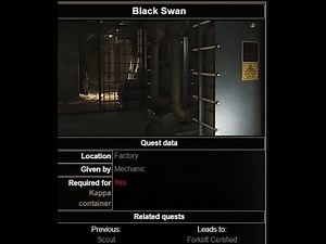 Black Swan Quest - Escape From Tarkov