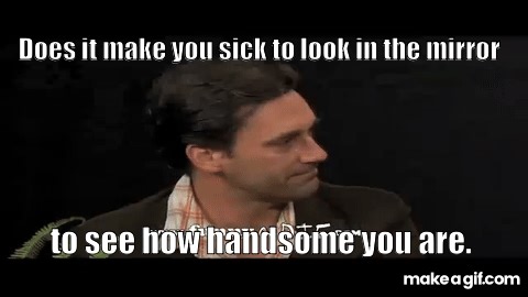 Jon Hamm: Between Two Ferns with Zach Galifianakis on Make a GIF
