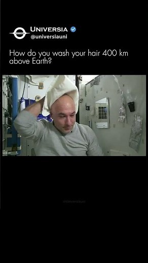How Do Astronauts Wash Their Hair in Space?