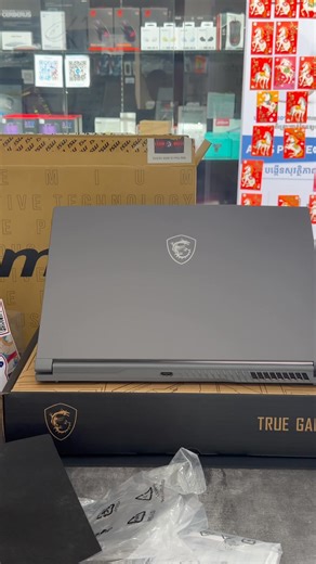 MSI THIN 15 B13VE $779 - CPU : Intel Core i5-13420H (8C/12T) - RAM : 16GB DDR4 - Storage : 512GB M.2 PCIe 4 - Display : 15.6″ FHD (1920×1080) 144Hz - GPU : NVIDIA RTX 4050 6GB GDDR6 - Keyboard : Backlight Keyboard - OS : Windows 11 License - Weight : 1.6 Kg | Color : Grey - Code: 0001-B13VE-A1 ---------------------------- - Free : Gaming Backpack, Cleaning Kit - Free : Gaming Mouse, Mouse Pad | Chantra TK